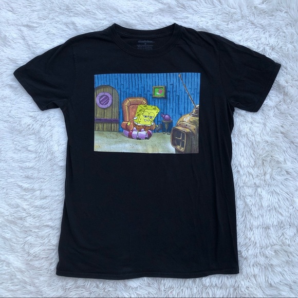 NICKELODEON • Imma Head Out Meme SpongeBob SquarePants Tee Shirt Size Medium - Picture 1 of 8